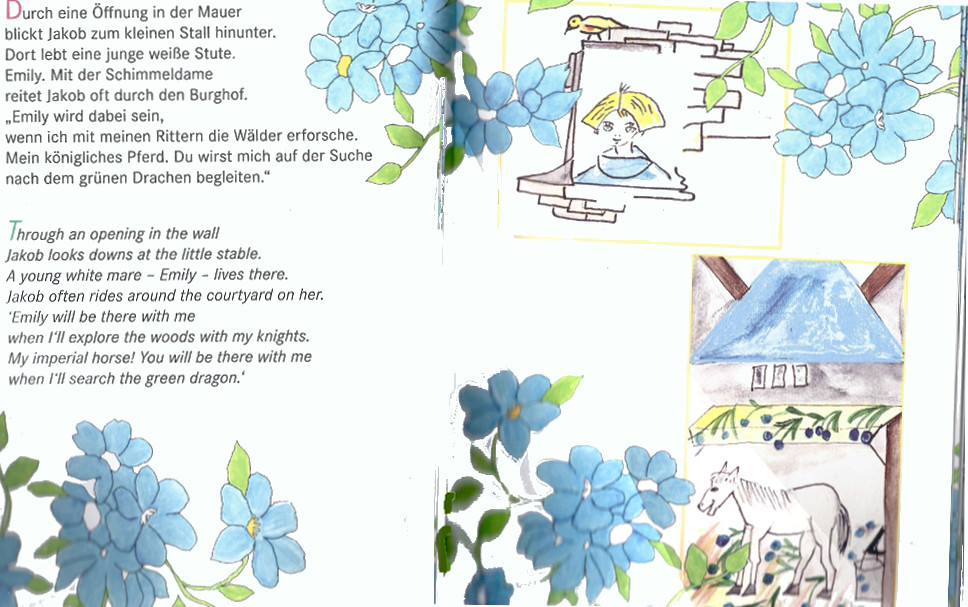 Bilderbuch.Der Zauber der Blauen Blumen